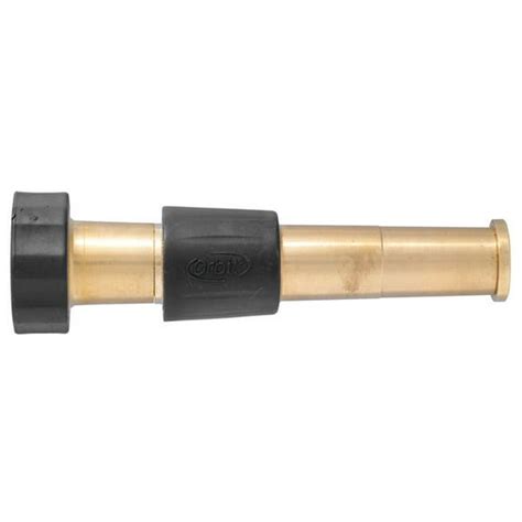 Orbit Adjustable 5 Brass Water Hose Spraying Nozzle Jet Spray
