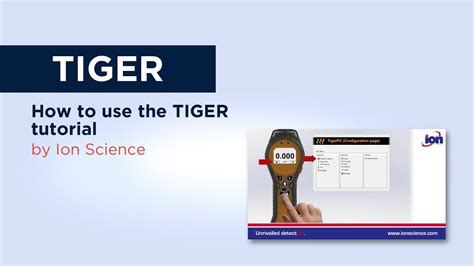 Tiger Handheld Voc Detector Tutorial Youtube