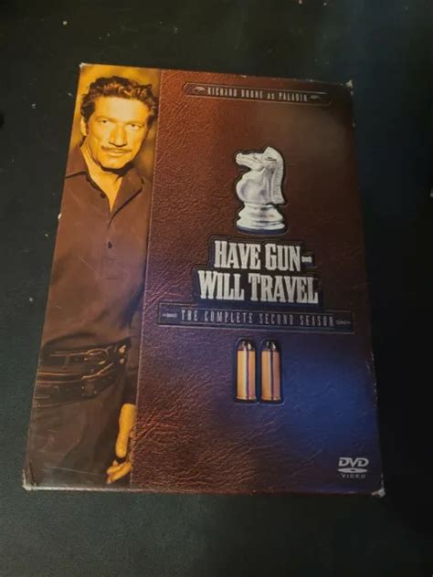 Richard Boone Have Gun Will Travel Season 2 Paramount 6×dvd Set Vg