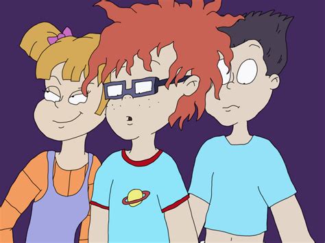 Chuckie Tommy And Angelica By Brainyxbat On Deviantart