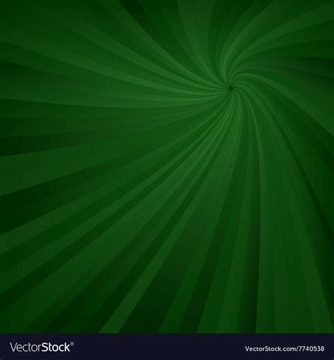 Dark Green Spiral Pattern Background Royalty Free Vector