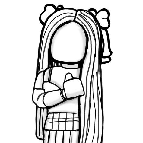 97 Collection Roblox Coloring Pages Girl Cute Best Coloring Pages