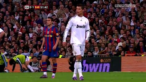 Cristiano Ronaldo Vs Barcelona 200910 Season Hd Youtube