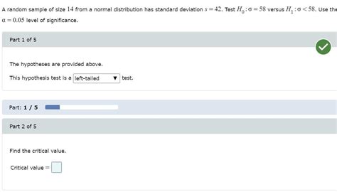 Solved A Random Sample Of Size 14 From A Normal Distribution Chegg