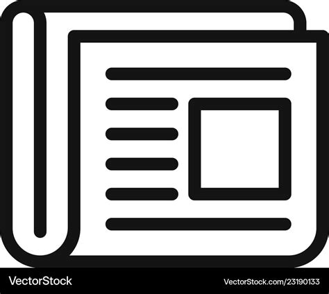 Newspaper Newspaper Icon Vector Png Transparent Png Transparent Png