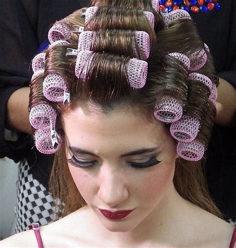 His Wife Thinks He Is So Pretty With His Hair In Rollers Roller Set