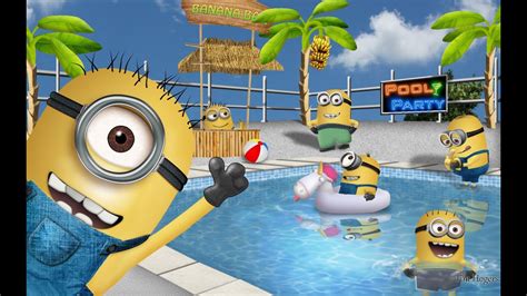 Despicable Me 2 Minion Pool Party Speedart From Scratch Photoshop