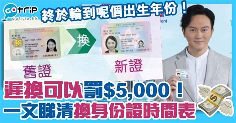 換身份證時間表2021預約方法 申請手續 換領地址 各年份出生人士換領日期次序 生活 GOtrip hk