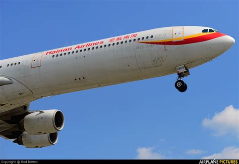 B 6509 Hainan Airlines Airbus A340 600 At Toronto Pearson Intl On
