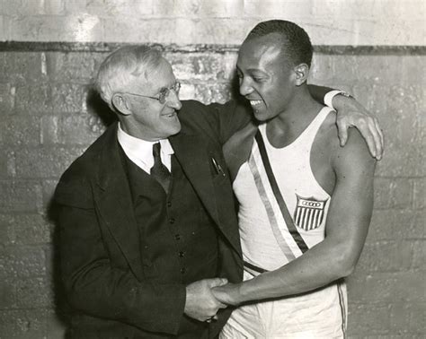 Jesse Owens 1936 Owens Former Coach Charles Riley Cong Flickr