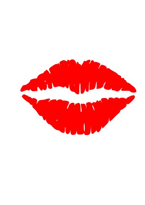 Kissing Lips Clip Art At Vector Clip Art Online Royalty