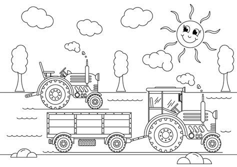 Kolorowanki Dla Dzieci Do Druku Traktory Kolorowanka Vrogue Co