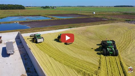 Convoy Dairy As They Harvest The 2019 Corn Crop With A New John Deere