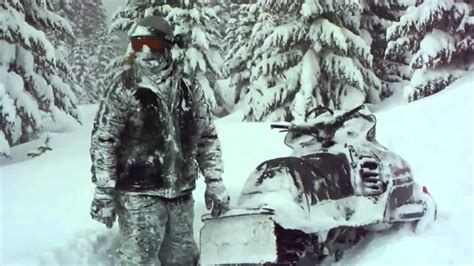 Deepest Ridiculous Epic Powder Day Snowmobiling Youtube