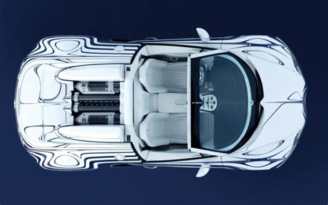 2011 Bugatti Veyron Grand Sport Land039or Blanc Supercar Engine