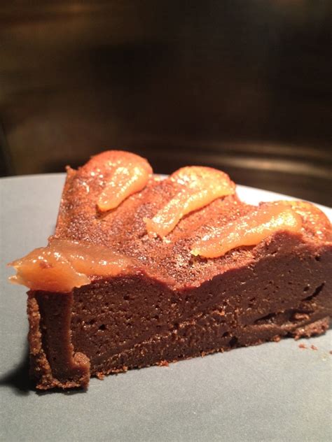 Fondant au chocolat à la crème de marron