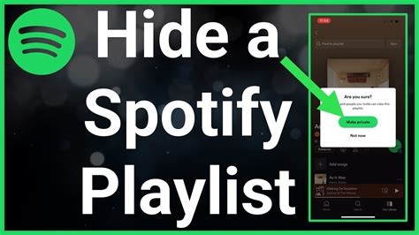How To Hide Playlist On Spotify Youtube
