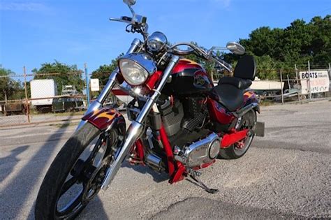 Check the kelley blue book value for this model (2007 victory vegas jackpot premium edition with extreme graphics), and check the internet for this same model for sale. 2006 Victory Vegas Jackpot Arlen Ness Series No Reserve ...