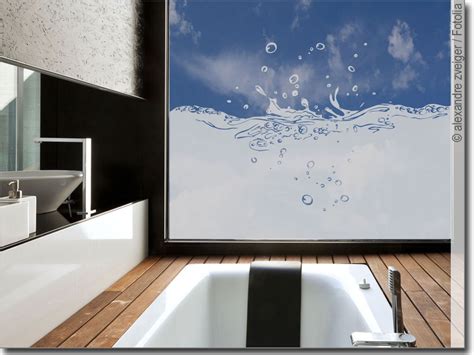 Fensterfolie Badezimmer