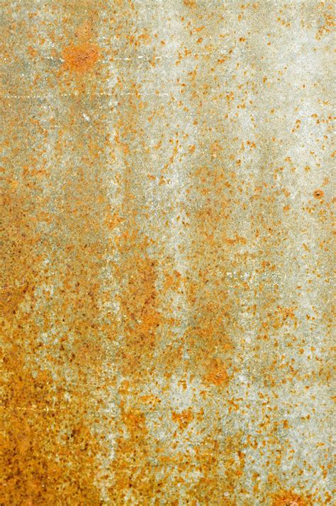 Old Rusted Metal Background Texture Free