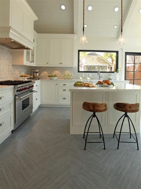 A kitchen is an unforgettable place. Kitchen Flooring Ideas | HGTV