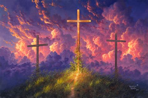 Old Rugged Cross By Abraham Hunter Infinity Fine Art