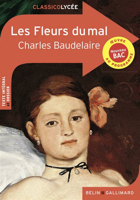 Livre: Les fleurs du mal, Charles Baudelaire, Belin - Gallimard