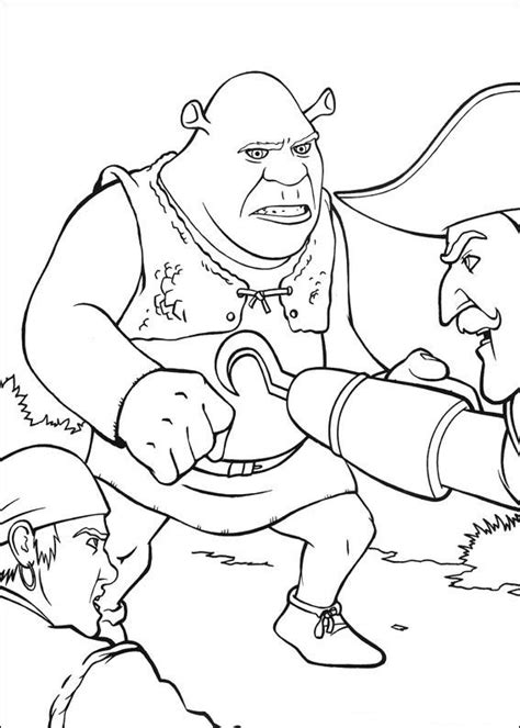 Shrek Coloring Pages Learn To Coloring