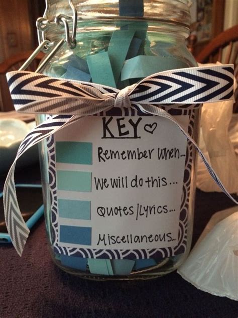 We have awesome diy gifts for dad, super thoughtful sure to be appreciated diy gifts for mom, easy and inexpensive diy gifts for friends and neighbors, gifts in a jar for the mason jar lovers and then my favorite, easy but quick. 365 Note Jar More Más | Best friend birthday present, Diy ...