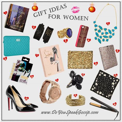 Birthday, anniversary, holiday, or just because—these picks will certainly delight. Gift ideas for women - Do You Speak Gossip?Do You Speak ...