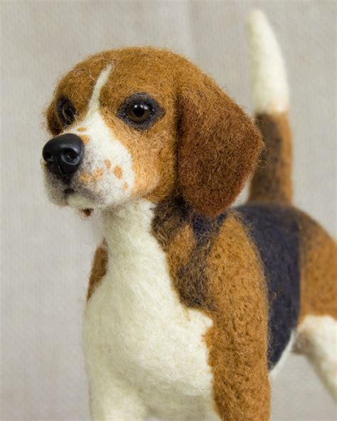 Made To Order Needle Felted Dog Custom Needle Felted Animal Sculpture