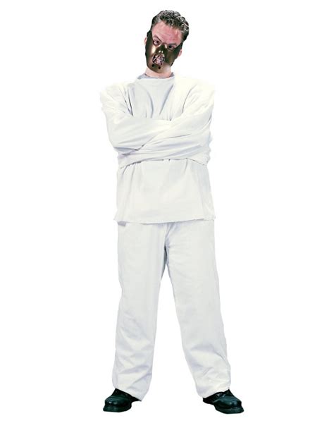 Maximum Restraint Mental Patient Hannibal Lecter Straight Jacket Costume