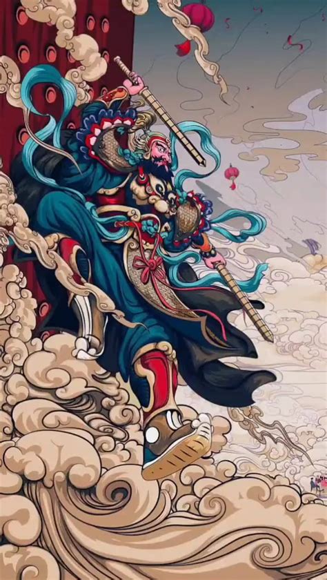 3840x2160px 4k Free Download Chinese Warrior Art Mural Hd Mobile