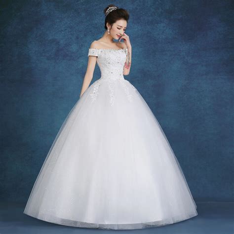 Custom Made 2016 New Arrive Korean Style Vintage Lace Wedding Dress