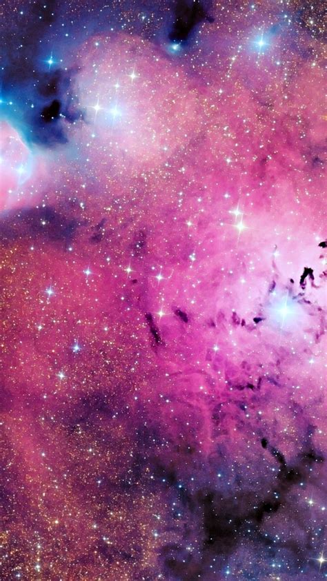 Free Download Galaxy Glow Nebula Pink Planets Sky Space Stars Ufo