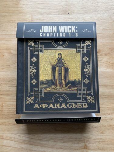 John Wick Chapters Stash Book Steelbook K UHD Blu Ray Hot Sex Picture