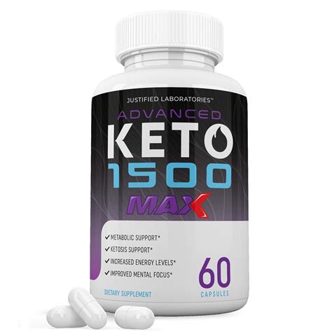 5 Pack Advanced Keto 1500 Max 1200mg Pills Advanced Ketogenic Supplement Real Exogenous