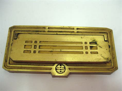 Please reduce your order amount to continue. Vintage Solid Brass Mail Slot for Door or Wall American Device Mfg Co | eBay | outdoor hardware ...