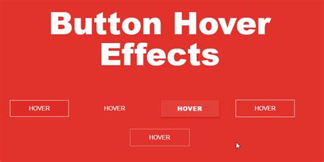 Cool Button Hover Effects Codemyui