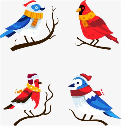 Winter Birds Watercolor Clipart Graphic By Syanyeva · Creative Fabrica