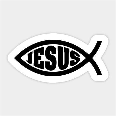 jesus christ jesus sticker teepublic