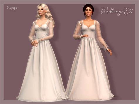 The Sims Resource Wedding Dress Dr 392