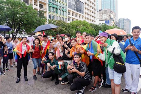 LGBTI Members Join Pride Parade In Ho Chi Minh City Under The Rain