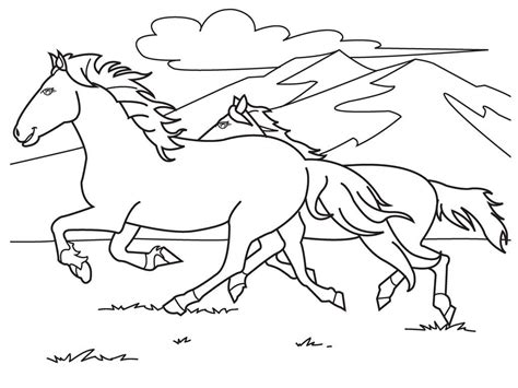 Find this pin and more on neddle work, once more by liz simpson. Free Printable Horse Coloring Pages For Kids (With images ...