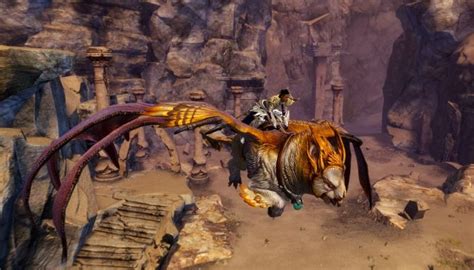 Arenanet Celebrates The Griffon With A Secret Path Of Fire Mount