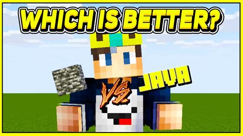 Minecraft bedrock edition java gui. Minecraft: Bedrock VS Java Edition | Which One is BETTER ...