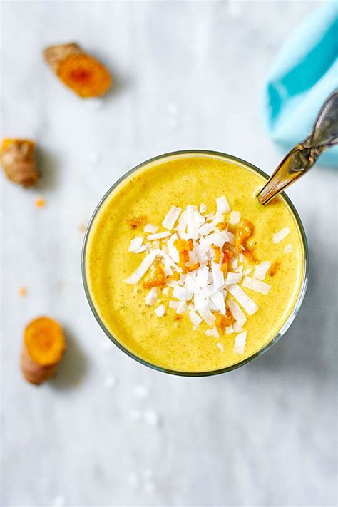 This Creamy Turmeric Smoothie Is A Great Nutritious Boost And Will Make