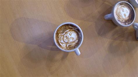 barista artist brings coffee creations to gma for national coffee day good morning america