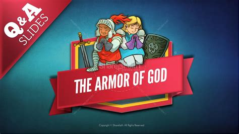 Ephesians 6 Armor Of God Sunday School Bible Verse Vb