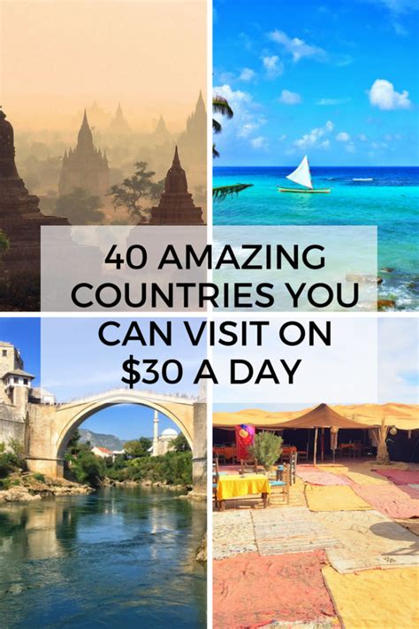 40 Cheapest Countries To Visit On 30 Per Day Or Less Cheap
